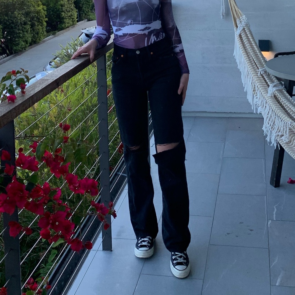 Re/DONE black jeans